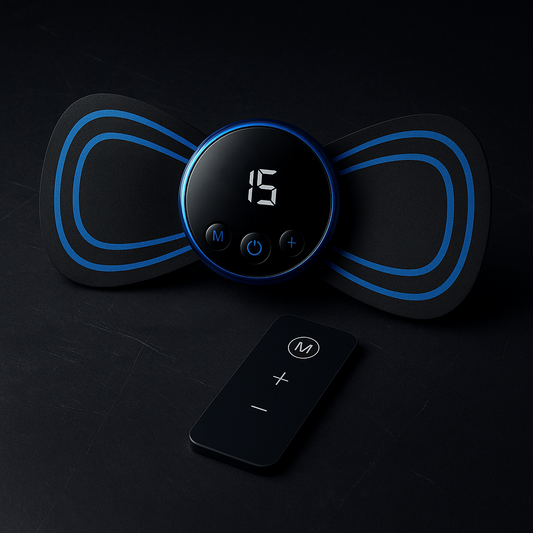 מעסה צוואר חשמלי עם שלט